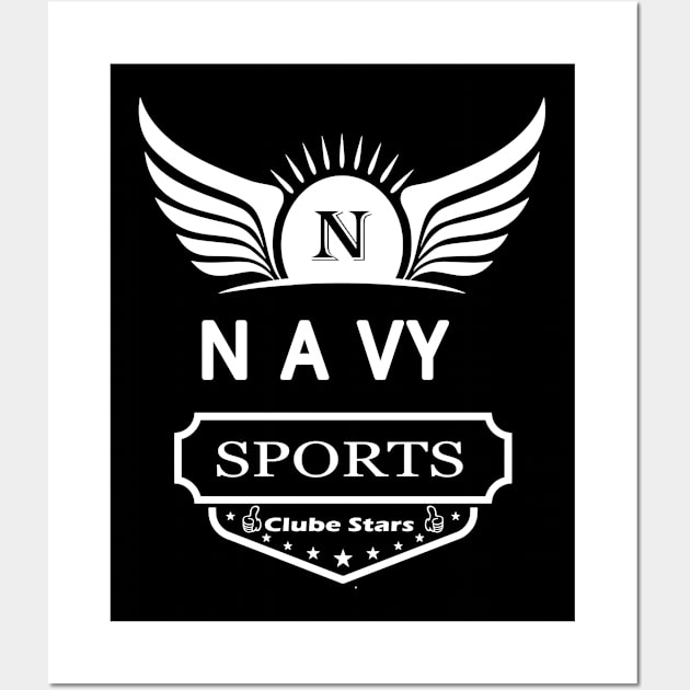 The Sport Navy Wall Art by Rizaldiuk